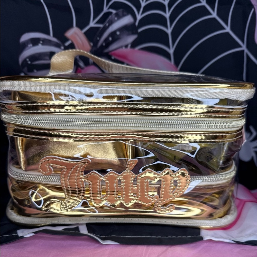 Juicy Couture Nested makeup bag